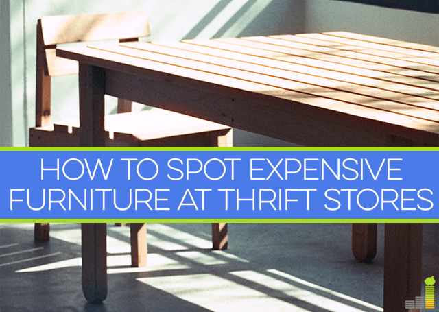 Finding valuable furniture at thrift stores isn't impossible, it just takes time, knowing what to look for and hunting in the right location.