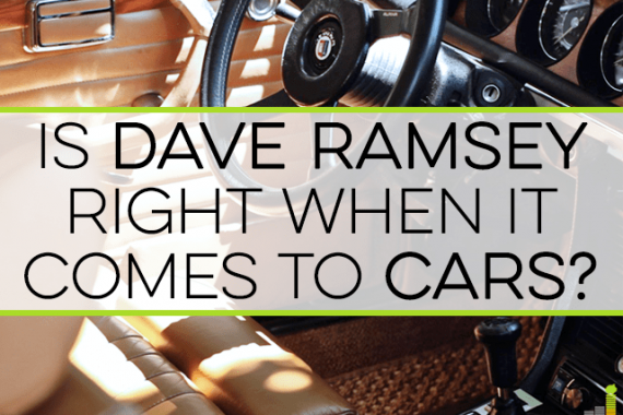 Dave Ramsey thinks you should buy cars in all cash. I used to think that was the best thing to do, but wonder if a payment is ok if you invest the cash.
