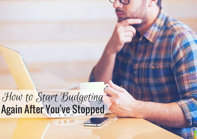 Budgeting is definitely a process, and if you're new to it, it can sometimes be disheartening. Here's how to start budgeting again after you've stopped.