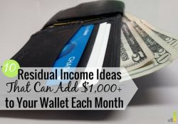 There are many residual income opportunities to be had to make extra money. Here are 10 residual income ideas that can help you grow your long-term wealth.