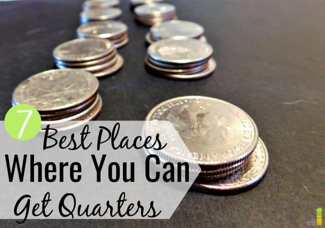 Do you need to know where to get quarters, but at a loss? Here are the 7 best places to buy rolls of quarters for laundry, for parking, and more.