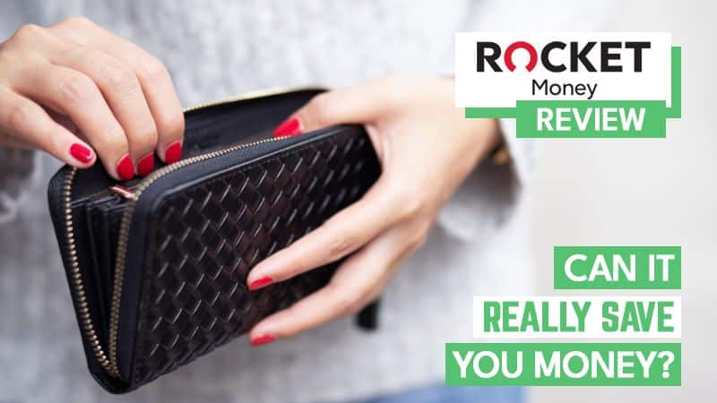 rocket money woman reaching into wallet