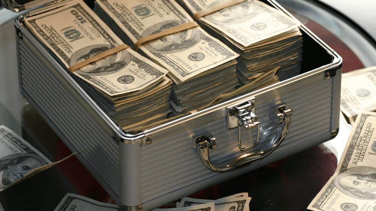 box of money